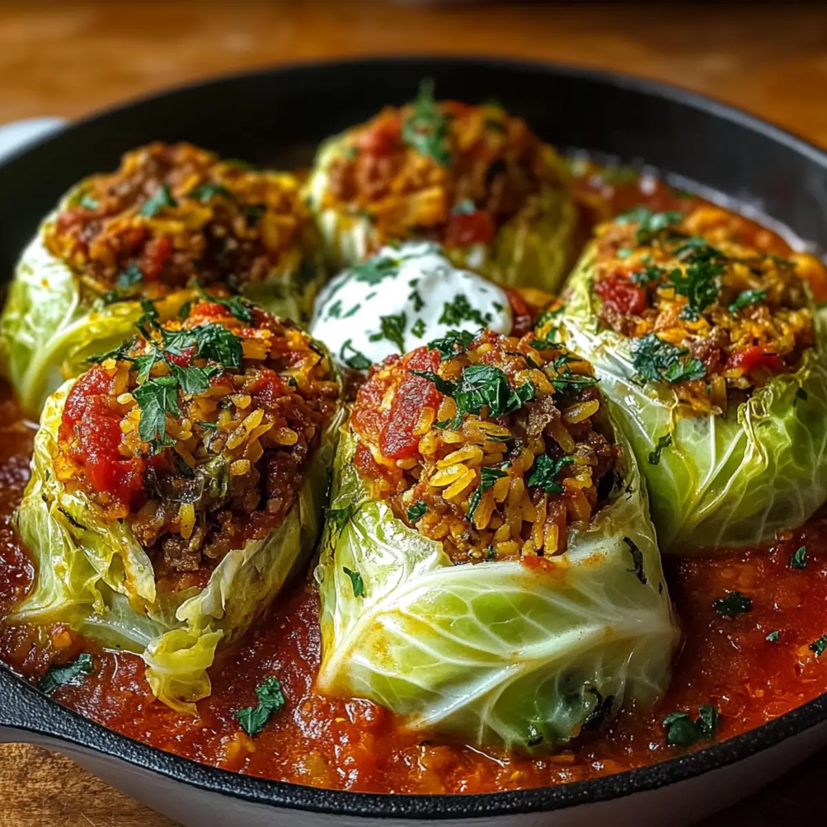 Lebanese Stuffed Cabbage Rolls