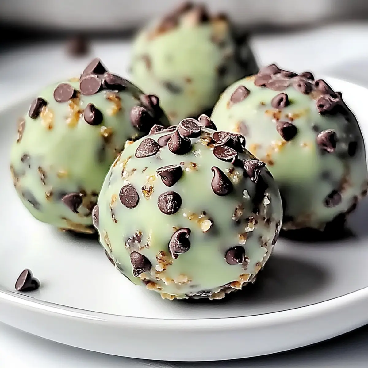 Mint Chocolate Chip Protein Balls for a Guilt-Free Snack 4 Mint Chocolate Chip Protein Balls