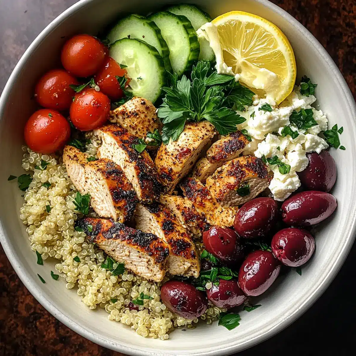Mediterranean Chicken Bowl
