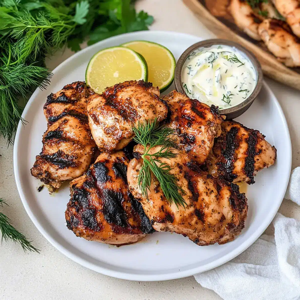 Greek Yogurt Marinated Chicken