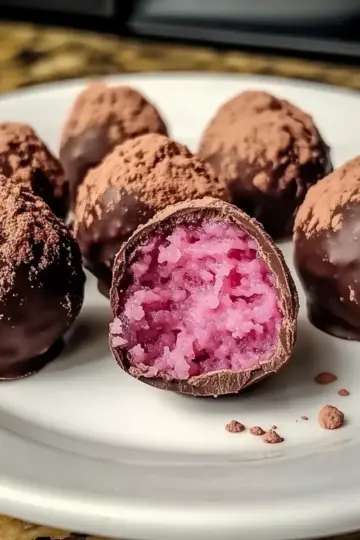Cherry Mash Truffles