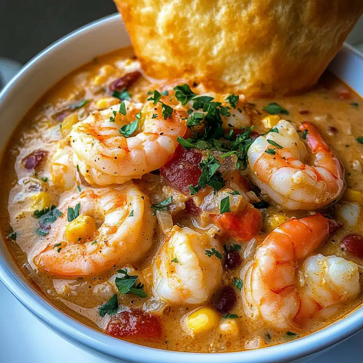 Creamy Seafood and Shrimp Chili