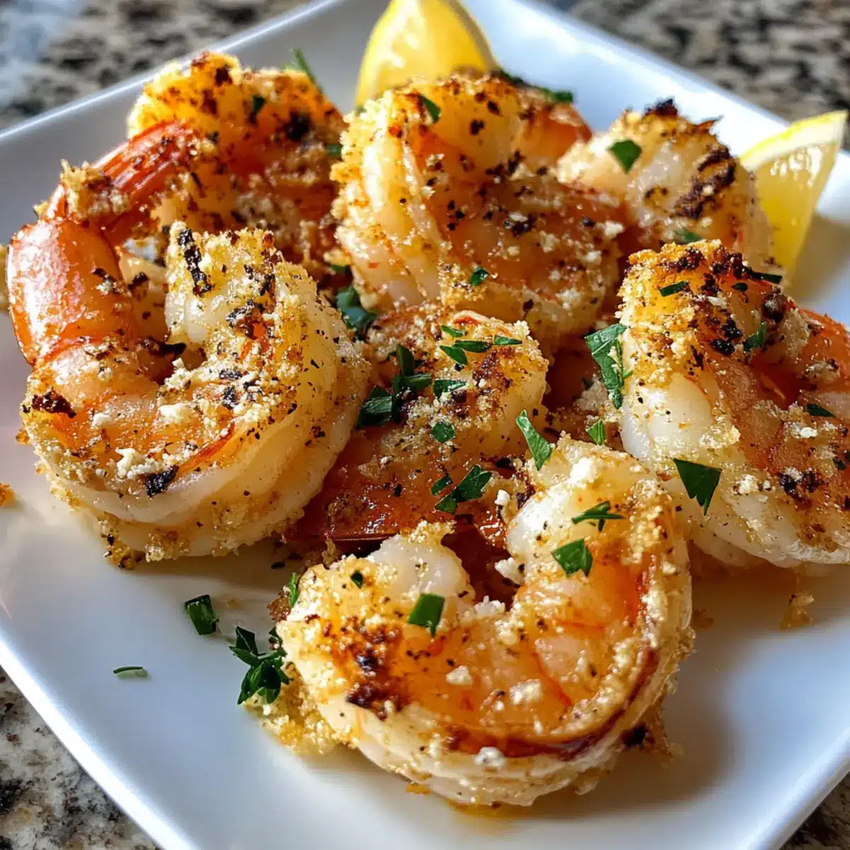 Garlic Parmesan Roasted Shrimp