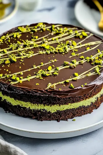 Dubai Chocolate Cake