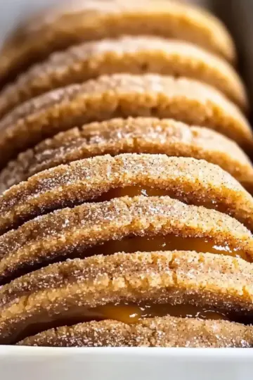 Dulce de Leche Cinnamon Sandwich Cookies