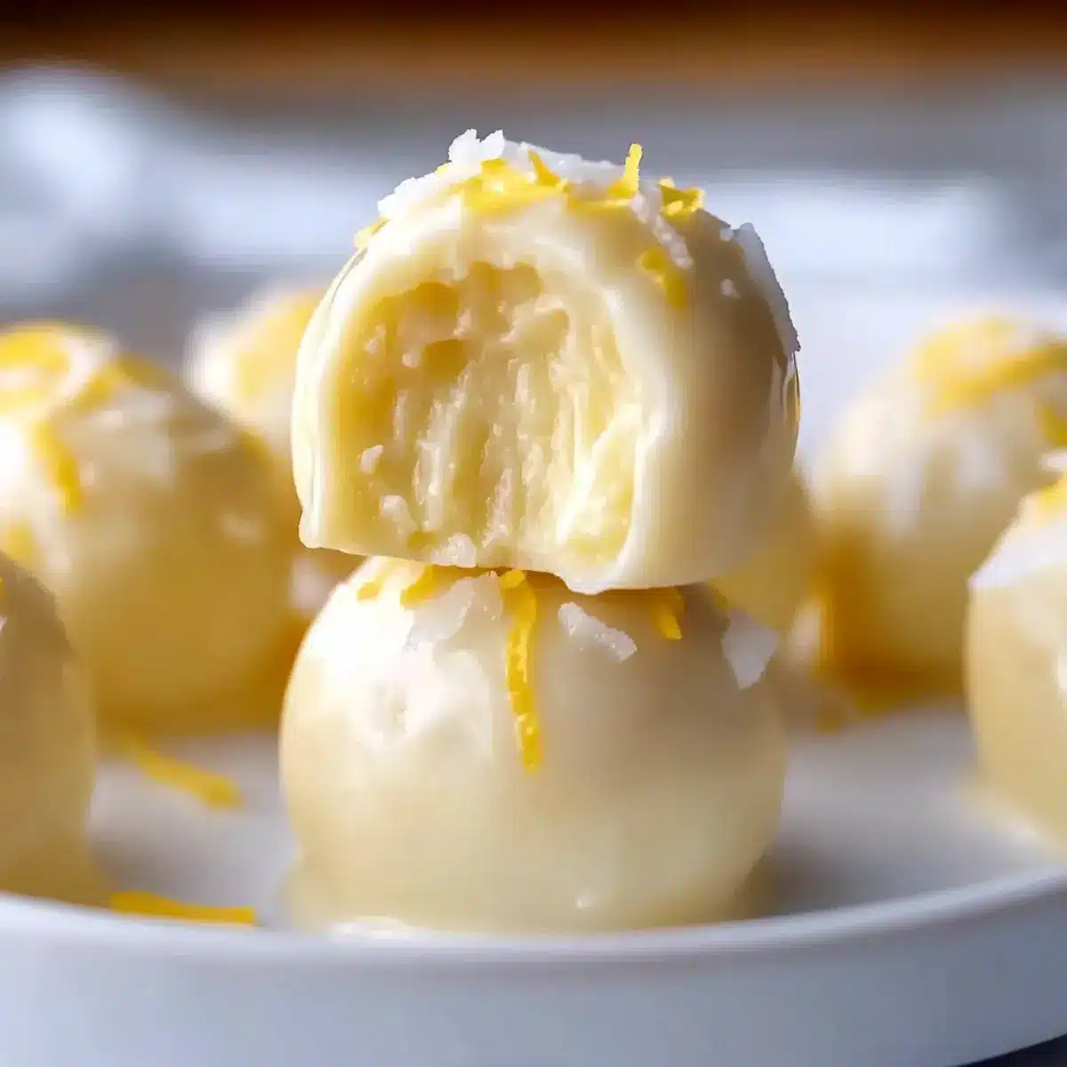 Creamy Lemon Truffles