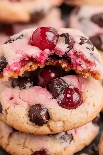 Maraschino Cherry Cookies