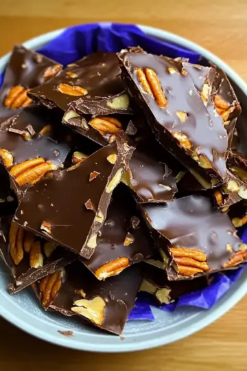 Chocolate Espresso Pecan Toffee