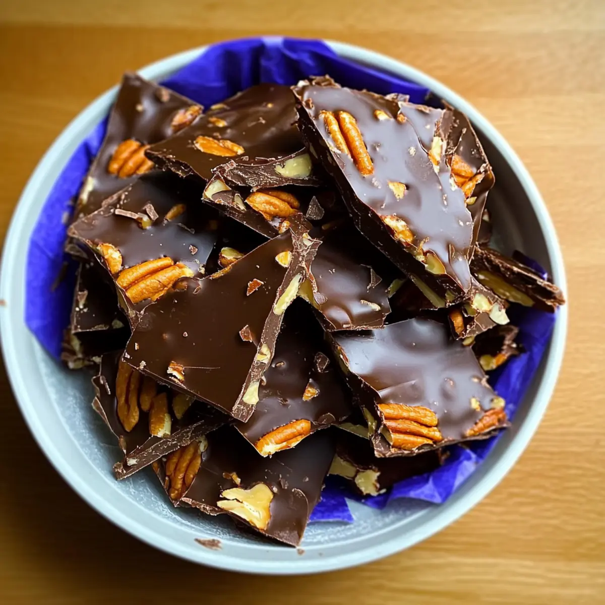 Chocolate Espresso Pecan Toffee