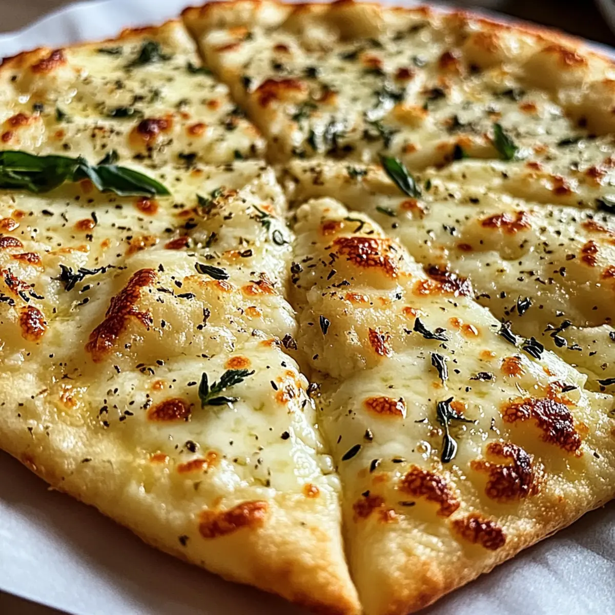 White Garlic Pizza Sauce