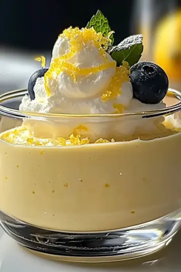 Lemon Mascarpone Mousse