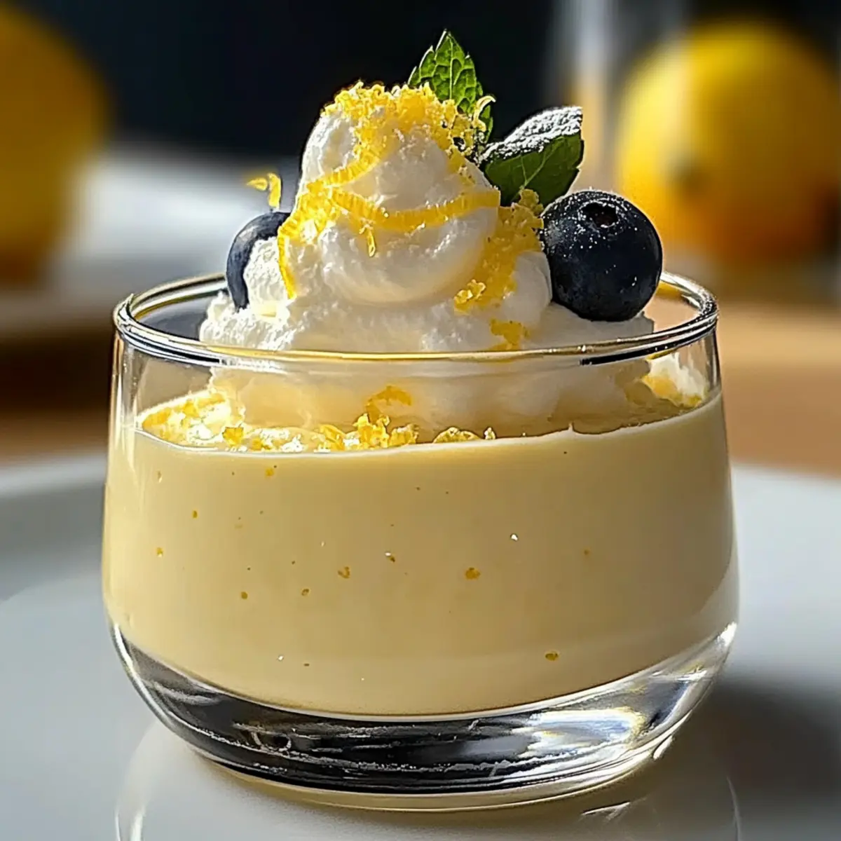 Lemon Mascarpone Mousse