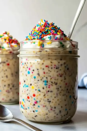 Cake Overnight Oats