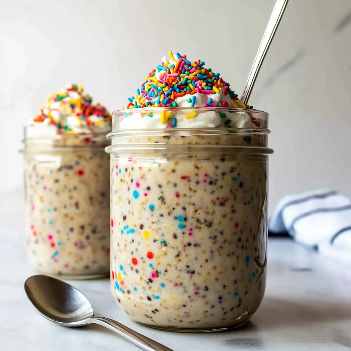 Cake Overnight Oats