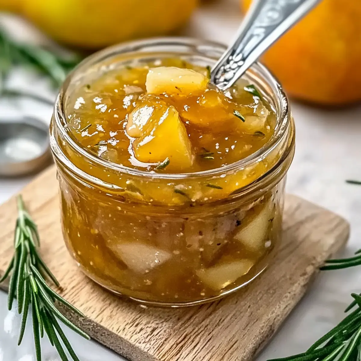Rosemary And Pear Jam: A Sweetly Savory Spread You’ll Love 2 b1eaac2e aefb 4050 b7f7