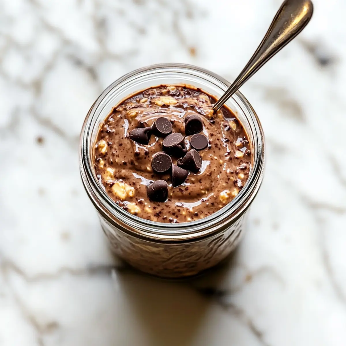 Satisfy Your Cravings with Brownie Batter Overnight Oats 4 Brownie Batter Overnight Oats